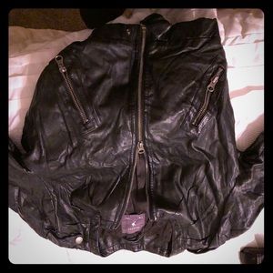 Leather jacket